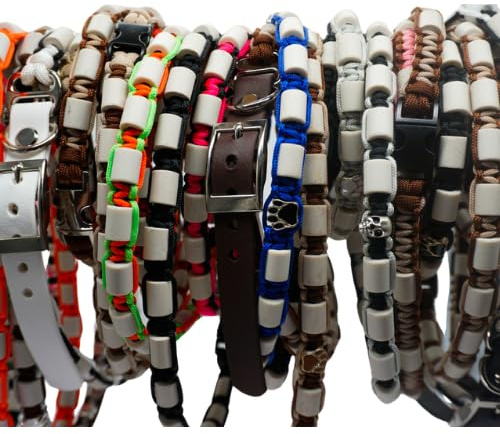 Pfoten-Bro EM-Keramik Halsband für Hunde – Personalisierte Maßanfertigung und individuelle Designs – Handgefertigt in Deutschland