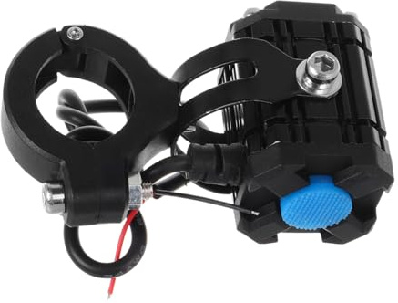 Garneck Feu Arrière LED Résistant Aux Éclaboussures pour Antibrouillard avec Éclairage Stroboscopique Accessoires pour Pit Bike Et Éclairage Électrique