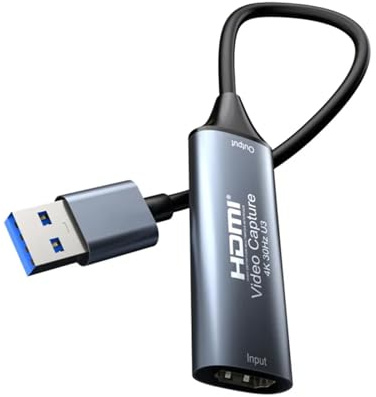 Scheda di acquisizione video USB 3.0 Adattatore compatibile con USB/Type-c a HDMI Game Grabber Record Ms2130 for Live Switch Xbox PC Xiaomi Cable(USB 3.0 TO HDMI)