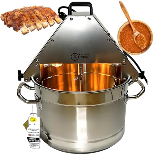 vnmudzeo Pentola Mescolatrice per Marmellata Commerciale da 10 Litri, Macchina Mescolatrice Verticale per Alimenti in Acciaio Inossidabile 201Material