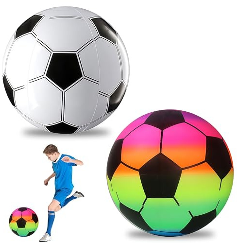 YUPDFGB Pelotas de Playa Hinchabl, Pelotas de Agua hinchables, Pelota de Playa Inflable, Pelotas Playa Inflable de Colores para la Piscina Playa ect, Bolas de Playa 9 Inch