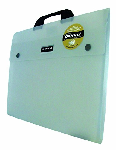 West Design DKAFA2CL DIN-A2-Zeichenmappe, transparent helle