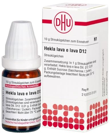 DHU Hekla lava e lava D12 Streukügelchen, 10 g Globuli