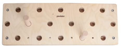 pedalo® Kletter Trainingsboard 300 I Kletterboard I Pegboard I Klettern I Griffkraft I Bouldern I Hangboard I Klimmzug I Fingertraining