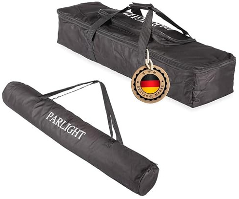 ETEC Professional Softcase Transporttasche für LED Partybar und Stativ – Veranstaltung Bühnenbeleuchtung Party Disco Show DJ