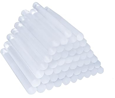 ANSIO Hot Glue Sticks for Hot Glue Gun, SGS Approved, 50 pcs - 7mm x 100mm