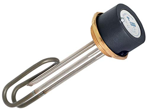 Tesla 11 Incoloy Immersion Heater, 3000W, 240V, Stainless Steel, 11 Length