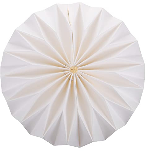 Mobestech Papier Origami Lampenschirm Deckenleuchte Lampenschirm Kronleuchter Design Papier Lichtabdeckung Für DIY Pendelleuchten Befestigung Heimtextilien