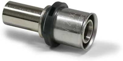 Sanpro Pressfitting Übergang TH Kontur für Kupfer-Fittings, Größe 20x2 - Abgang 15 mm (THPRESS)