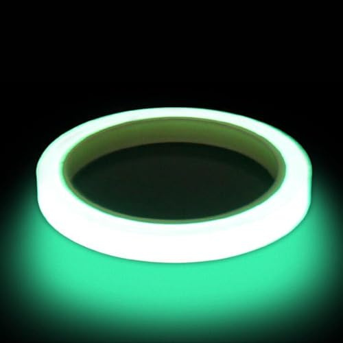 WAXCMXYH 8M Räder reflektierender fluoreszierender MTB-Fahrradaufkleberstreifen, fluoreszierender Klebestreifen, selbstklebend, reflektierend für Klebeband