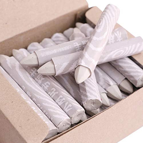 Huamengyuan 50 PCS Fett-Kreide Reifenkreide Fettkreide Reifen Permanenter Markierungsstift Wasserdichter Reifenmarkierer Stift zum beschriften von Reifen Bällen Tafeln und mehr