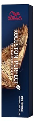Wella Professionals Koleston Perfect Pure Naturals Permanent Hair Colour, Professional Colouration with up to 100% Grey Coverage & Me+ Colour Technology, 5/05 Light Brown Natural Mahogany, 60 ml