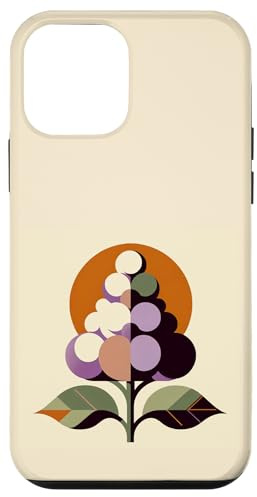 Retro Lilla Custodia per iPhone 12 mini