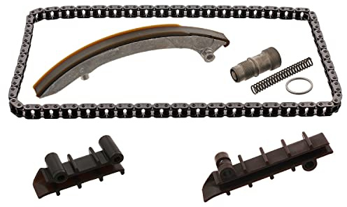 febi bilstein 30305 Steuerkettensatz für Nockenwelle, mit Gleitschienen und Kettenspanner, 1 Stück | Kompatibel mit: MERCEDES-BENZ 123 Coupe, 123 Stufenheck, 123 T-Model, 124 Coupe, 124 Stufenheck, 124 T-Model, 190, G-CLASS