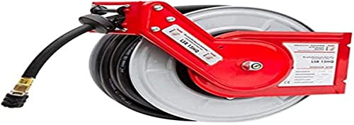 Holzmann Maschinen LSR15HQ Druckluft-Schlauchaufroller 15m 10 bar Wandbefestigung, Deckenbefestigung