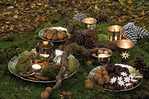 Fink THE ART OF LIVING Teller Platzteller - vernickelt Durchmesser 22 cm