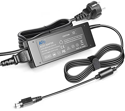 KFD 12V 8,33A Netzteil Ladegerät für Synology DS918+ DS923+ DS920+ DS916+ DS918 Plus Diskstation DS412+ DS414 DS418j DS418 DS415play DS415+ DS410 DS410j DS411 4 Bay Desktop NAS 4 Polig Power Supply