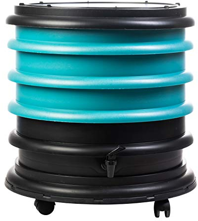 WORMbox | Wormery Worm Farm composter 3 Turquoise Trays | 48 liters | Organic Waste Compost, make your Worm Castings