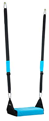 HUDORA Schaukelsitz Comfort in small/Large - Bequeme Sitzschaukel mit wasserabweisendem Sitzpolster - gepolsterte Outdoor Gartenschaukel zum Aufhängen - Sitzkomfort Schaukel für Kinder & Erwachsene