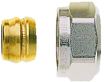 HEIMEIER Klemmverschraubung vernickelt f. Cu-/Stahlrohr 18mm,G 3/4AG,131318351