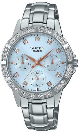 Casio Women Multi Dial Watch Sheen