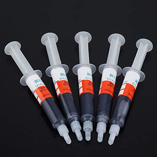 5 St/Set Diamantslipning, Diamant Polierpaste Metall 8000 Diamantpasta Polerpasta Lapping Compound Slippasta Nål Tube W1.0# 8000 (W40 (320 mesh grovslipning och polering))
