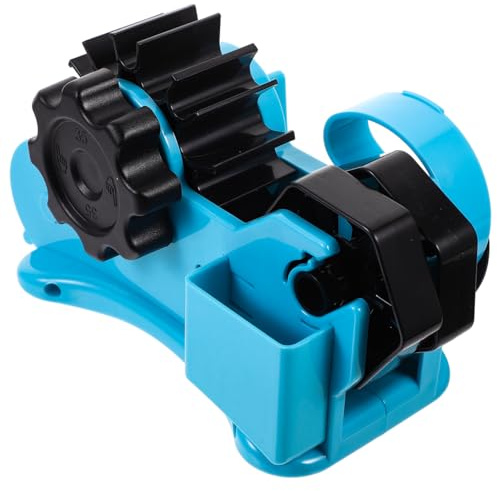 STOBOK Halbautomatischer Klebebandspender Aus Abs Für Büro Und Haushalt Praktischer Klebebandabroller Mit Transparentem Bandschneider 8.7 X 5.1 X 4.3 Tape Cutter Für Verpackungsbänder