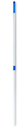 Wisch-Star Teleskopstiel Bodenwischer 70-140cm aus Aluminium | Robuster Alustiel für Klapphalter mit Drehverschluss, für alle gängigen Klapphalter, einfaches Handling für leichte Arbeit
