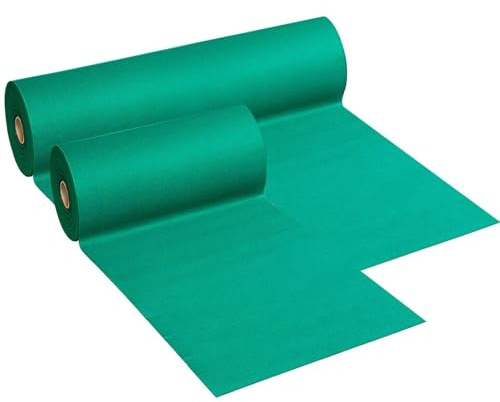 emmevi Tappeto Moquette Verde Antiscivolo Passatoia Evento Fiere Corridoio Negozio Marciapiede 100x500 Cm