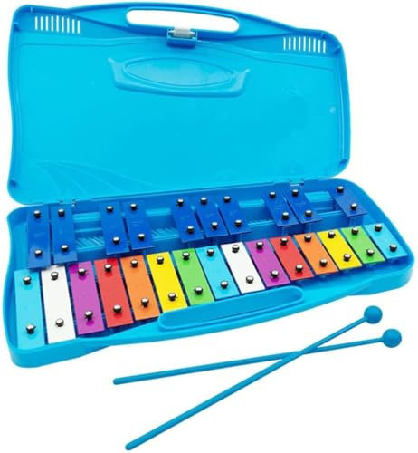 Orff Percussion Metallophone Instrument with Colorful Notes for Educational and Durable Musical Toy