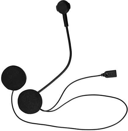 BOROCO Auriculares Bluetooth para Casco de Motocicleta, Audio de Alta Fidelidad BT5.0 Hi-Fi, Admite Llamadas Manos Libres con Batería de 8 Horas de Duración, Instalación Segura