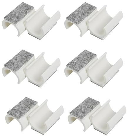 Chair Leg Floor Protector – 12 Pieces Felt Pads for Sleigh Furniture – for Chair Legs | for Carpet Sofa Bed Office Table Desk Outdoor Kitchen Patio