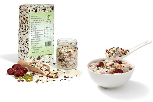 500 G Åttaskattsgrötblandning, Flerkornsgröt Och Grovkornsgröt, Vakuumförpackad, Näringsrik Frukostfling