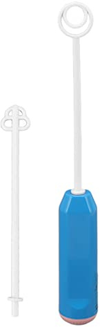 Frullino per uova elettrico automatico portatile senza fili Mini frullatore per latte elettrico per uso domestico (Blu)