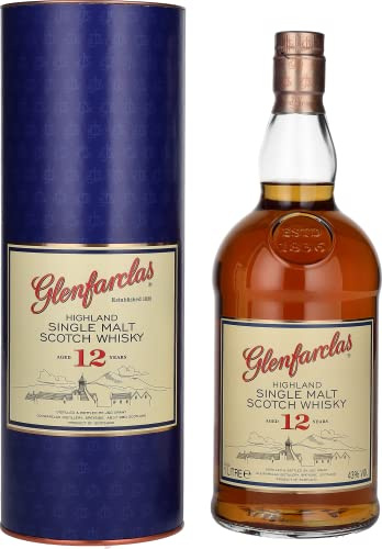 Glenfarclas12 Jahre Highland Single Malt Whisky (1 x 1 l)