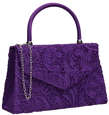 SwankySwans Kendall Lace Smart Elegant - Embrague Mujer
