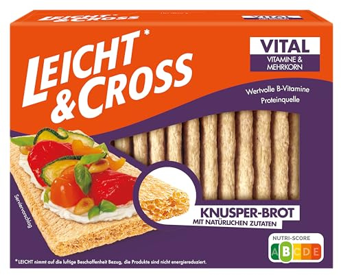 LEICHT&CROSS Knusperbrot Vital, 8er Pack (8 x 125 g)