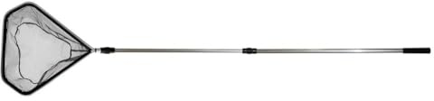 Söll Buitrón de Estanque Triangular de Aluminio, Sistema telescópico de 70-150 cm
