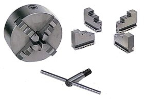 Mandrino autocentrante per tornio 4+4 griffe Ø 200mm