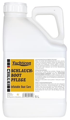 YACHTICON Schlauchboot Pflege – Schutzmittel für Schlauchboote aus PVC, Gummi & Hypalon – langanhaltende UV-Schutzschicht gegen Verwitterung & Auskreiden