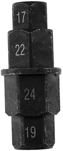 6-kant Motorrad Schraubenschlüssel Spezialeinsatz Achse 17mm 19mm 22mm 24 mm