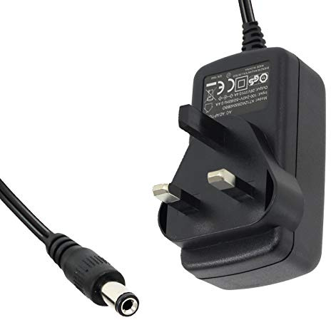 SPARES2GO Charger Cable 22.2v UK Plug for Vax Slimvac TBTTV1B1, TBTTV1P1, TBTTV1P2, TBTTV1T1 Vacuum Cleaner