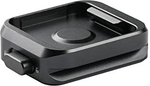 PGYTECH Schnellwechselplattenklemme, mit 1/4 und 3/8 Gewindebohrungen, Arca Swiss Interface, geeignet für Fotokameras, Stative, Gimbals