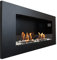 Kaminbau Mierzwa Caminetto a gel e etanolo Aurora Premium Royal, nero opaco