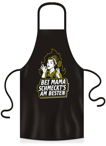 YORA Grillschürze für Männer Vatertagsgeschenk - Kochschürze lustig [inkl. Urkunde] - lustige Geschenke zum Vatertag - Geschenkideen Opa & Papa - Lustig