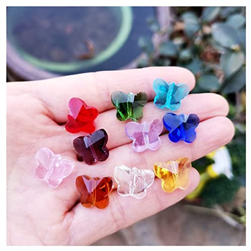 Prismen & Kaleidoskope 14mm Kristall Anhänger Zubehör Kronleuchter Prism Home Decor Optik-Kits für den naturwissenschaftlichen Unterri (Color : Mix Color, Size : 14mm 30pcs)