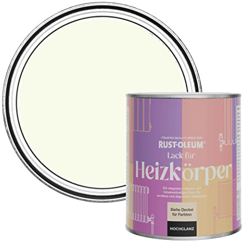 Rust-Oleum Green Heat Resistant Radiator Paint in Gloss Finish - Apple Blossom 750ml