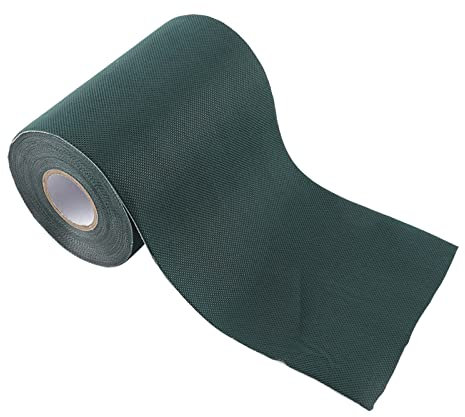 OKJHFD 15 1000cm Auto-Adhésif Joint Vert Bande Synthétique Auto-Adhésif Gazon Artificiel Couture pour Jardin Cour Gazon Artificiel Fente Coutures