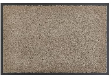 andiamo Fußmatte Verdi - Schmutzfangmatte für den Hauseingang - ideal als Fußmatte innen oder als Fußabtreter im überdachten Außenbereich - Fußabstreifer für Haustür 80 x 120 cm Taupe