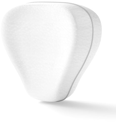 Universal Kissenbezug für Seitenschläferkissen Kniekissen - nur Bezug! | Kissenbezug: Weiß - Waschmaschinengeeignet • 90% Polyester, 10% Elastan • Atmungsaktiv